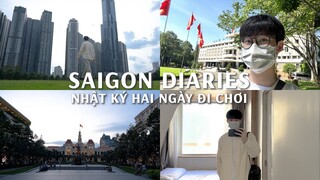 SAIGON DIARIES | Nhật Ký 2 Ngày Đi Chơi Ở Sài Gòn | iPhone Vlog