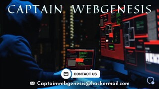 CAPTAIN WEBGENESIS - BEST BITCOIN RECOVERY SPECIALISTS.