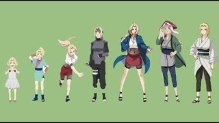 Menyaksikan Proses Perubahan Tsunade dari Kecil hingga menjadi besar, Ada Ukurannya lo !!!