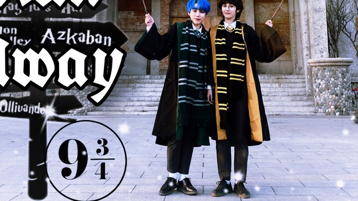 [Nightingale Army*You&Long] Double dance TXT*943 "Run Away" ~ Waiting for you at Platform 9 and 3/4 