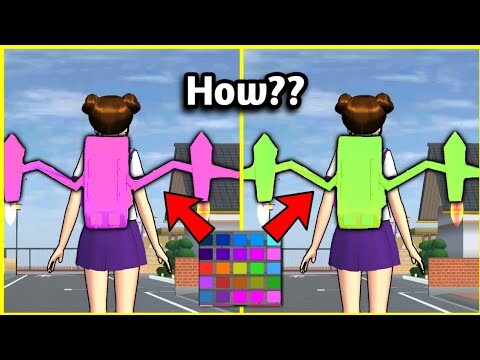 Changing The Color Of Jetpack! New Update?! 😱 || SAKURA SCHOOL SIMULATOR TUTORIAL