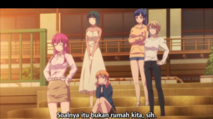 ep 5 megami no cafe (sub indo)