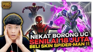 NEKAT BORONG UC SENILAI 18 JUTA DEMI BELI SKIN SPIDER-MAN , GILA KEREN BANGET !! - PUBG MOBILE