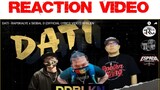 DATI - RAPSKALYE x SIOBAL D (OFFICIAL LYRICS VIDEO) RPBLKN Reaction video