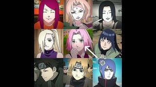 Naruto Girls And Their Boys 🤩❤️ #anime #naruto #couples #trending #viral #fypシ #shorts