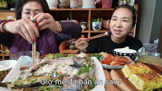 |564| LÀM MÂM CƠM NHÀ TOÀN NHỮNG MÓN NGON CON GÁI VÀ CON DÂU THÍCH.