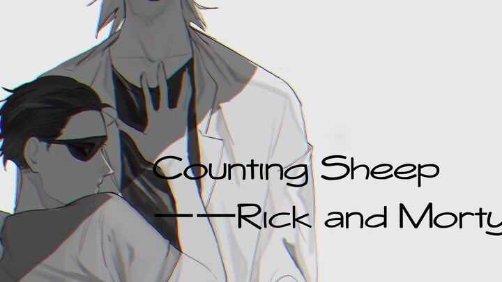 [Rick and Morty/RAM] Evil Morty Center Counting Sheep ที่เขียนด้วยลายมือ
