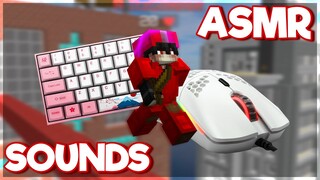 8 BLOCK EXTENSION?! (Keyboard + Mouse Sounds ASMR) | Hypixel Bedwars