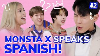 MONSTA X_ the legendary latino K-pop group Telephone Game