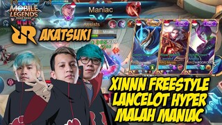 RRQ XIN  FREESTYLE LANCELOT HYPER CARRY MALAH DAPAT MANIAC - MUSUH  DIBUAT AUTO NANGIS INI