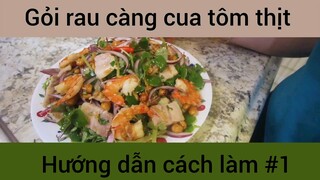 Gỏi rau xàng cua tôm thịt #1