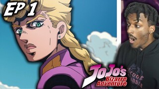 GIORNO IS TOO COLD! | JoJo's Bizarre Adventure Episode 1 REACTION |