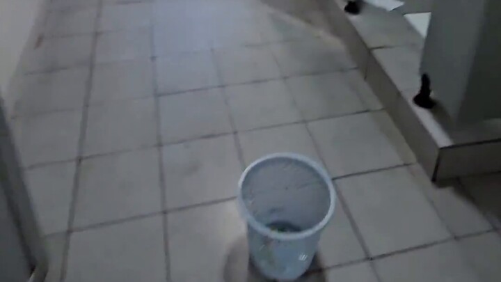 Students who commit the crime of not flushing the toilet after pooping, tonight we will steal your d