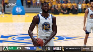 NBA 2K22 Ultra Modded Finals | Warriors vs Celtics | Full GAME 1 Highlights 4th