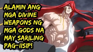 ALAMIN ANG MGA DIVINE WEAPONS NG MGA GODS NA MAY SARILING PAG-IISIP! 😱 | Record of Ragnarok
