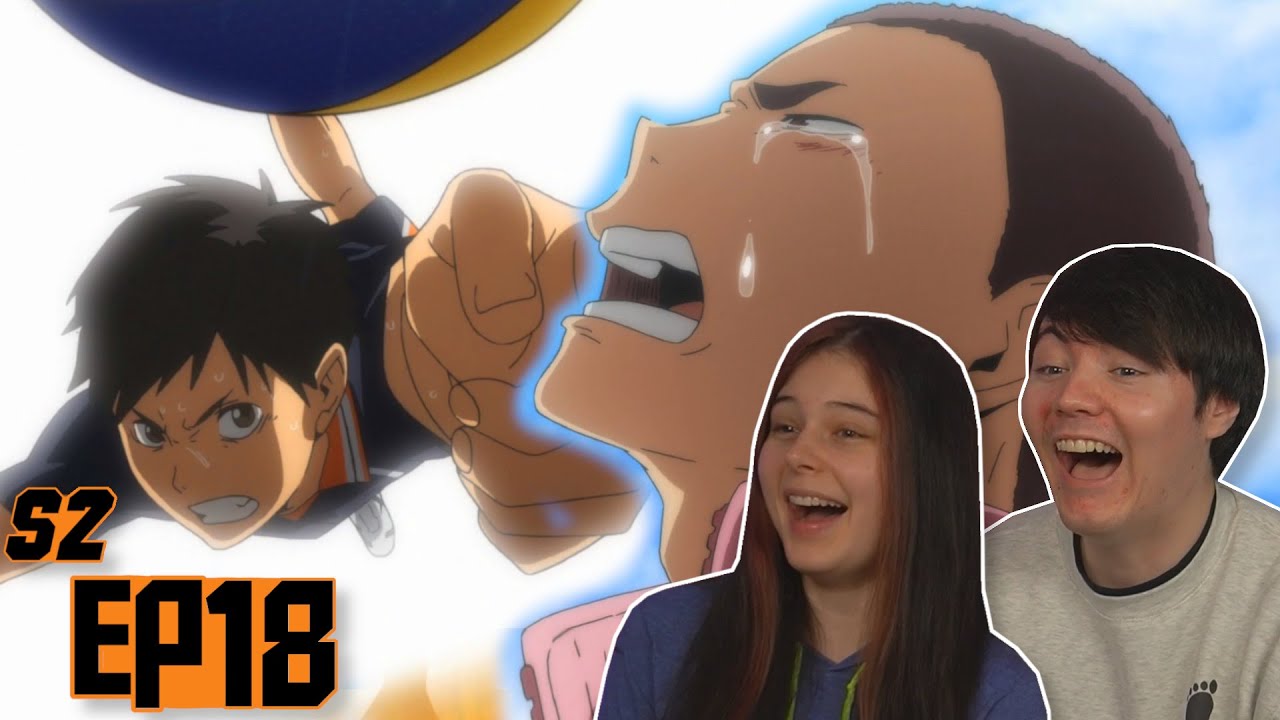 KARASUNO VS NEKOMA! - React Haikyuu EP 12 