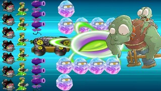 Plant vs Zombies ✔️Cactus + Repeater + Cob Cannon vs 9999 Zombies-- PVZ funny moments  2022 🅿190