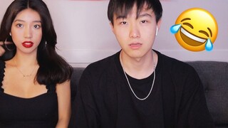 Don't laugh challenge!!! Couple version!!