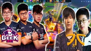 GeeK FaM kuku PARTY TNC ARMEL + GABBI vs FNATIC 23Savage + JABZ