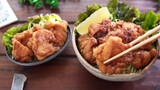 JapaneseFriedChickenDonburi Cơm gà chiên kiểu Nhật