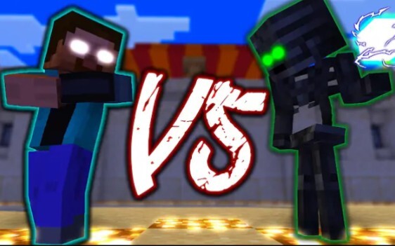 MC Monster Academy Animation丨dia VS Wither Skeleton (Saudara Wither)丨Minecraft Animation