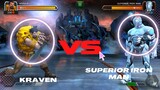 Kraven VS. Superior Iron Man | MARVEL CONTEST OF CHAMPIONS