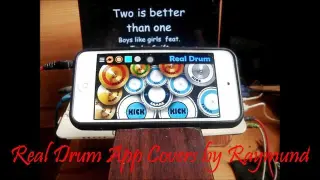 Two is better than one - Boys like girls feat. Taylor Swift (Real Drum App Covers by Raymund)