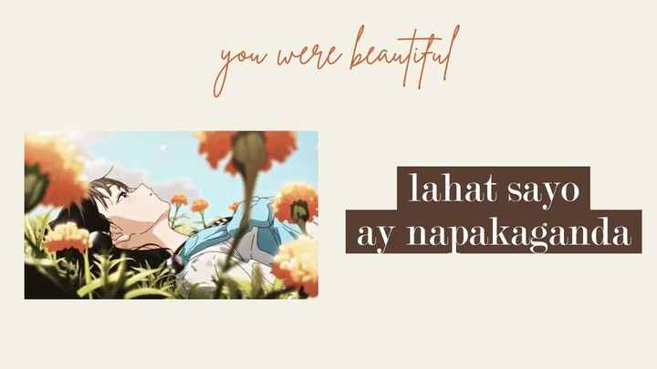 you were beautiful - day6 - tagalog cover