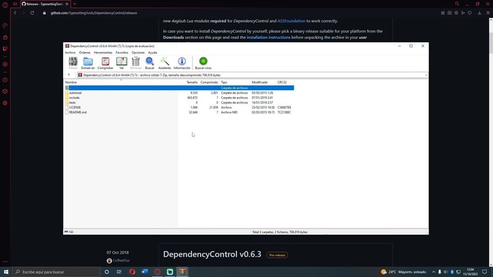 11 Como instalar DEPENDENCY CONTROL en AEGISUB SCRIPTS de TYPESETTING para Aegis