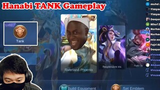 Hanabi Tank Gameplay Mobile Legends