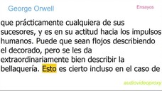 George Orwell - Ensayos 6/10