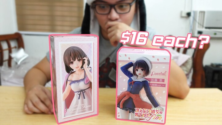 Taito Coreful Megumi Kato Figurines - Decent Budget Figurines?
