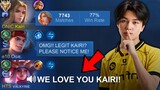 I CHANGE MY IGN AND PRETEND TO BE KAIRI IN RANK GAME! and this happened... (pt 4)
