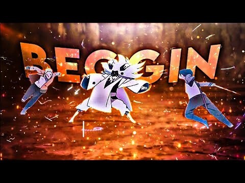 Naruto And Sasuke Vs Momoshiki Edit - Beggin | Capcut