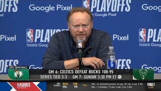 "Giannis is now the greatest player in the NBA" - Mike Budenholzer believes Bucks will win Game 7