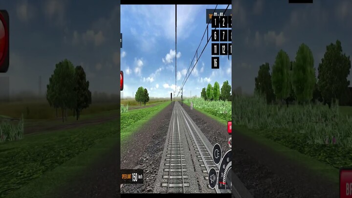 Train Simulator High Speed Crossing Android Gameplay #Shorts