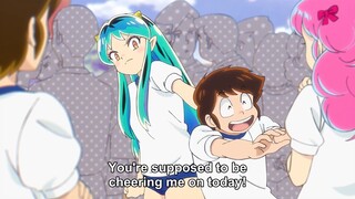 Darling, You supposed to Cheering on me - Lum is Jealous of Ataru flirting to Ran