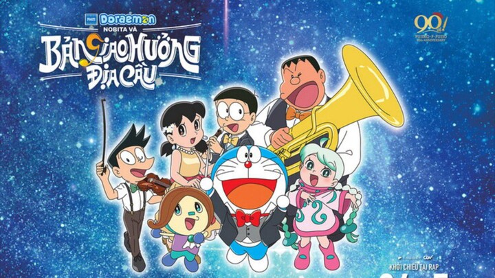 Doraemon movie 43: Bản Giao Hưởng Địa Cầu (Lồng Tiếng) Bản HD