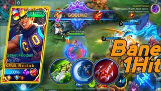 BANE 1 HIT | BEST BRUNO BUILD 2021 - MLBB MASTER BODAK