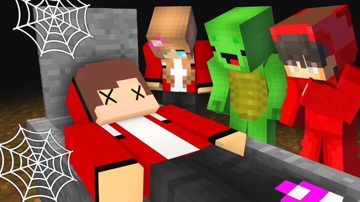 R.I.P. MAIZEN - WHO DID IT with MAIZEN? - Funny Story in Minecraft (JJ and Mikey)