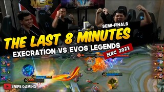 THE LAST 8 MINUTES OF MSC 2021 LOWER BRACKET FINALS | EXECRATION vs EVOS LEGENDS | PH vs IDSA