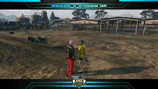 GTA5" Berkunjung ke peternakan sapi punya teman