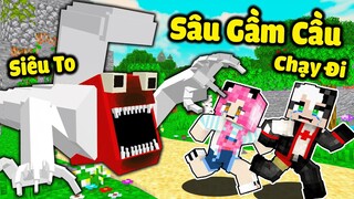 MỀU THỬ THÁCH 24 GIỜ TIÊU DIỆT CON SÂU DƯỚI GẦM CẦU TRONG MINECRAFT*REDHOOD BẮT ĐƯỢC SÂU CẦU 2 MẶT