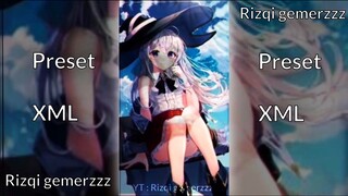 Preset JJ anime Dj Yang kalian cari - cari ( Preset Jedag Jedug Anime ) - Rizqi gemerzzz- #presetjj