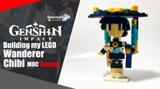 LEGO Genshin Impact Wanderer Chibi MOC Tutorial | Somchai Ud