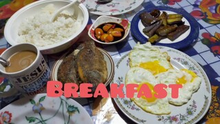 Breakfast time#simpleng ulam#Blessed