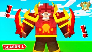 WARRIOR ARMOR is OP* in Roblox BedWars