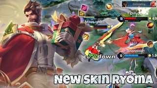 Ryoma New Skin "Christmas Wars" Pro Gameplay | DS Lane | Arena of Valor | Liên Quân mobile