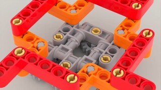 Transforming geometric patterns of building blocks