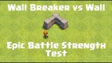 Every Level Wall Breaker vs Every Wall | Clash of Clans